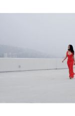JESSICA LOWNDES on the Set of a Photoshoot
