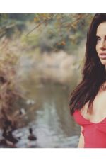 JESSICA LOWNDES on the Set of a Photoshoot