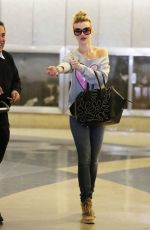JOANNA KRUPA Arrives at Los Angeles International Airport 2201