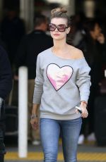 JOANNA KRUPA Arrives at Los Angeles International Airport 2201