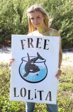 JOANNA KRUPA at Miracle March for Loli(ta) in Miami