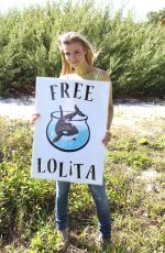 JOANNA KRUPA at Miracle March for Loli(ta) in Miami