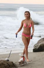 JOANNA KRUPA in Bikini at a Beach in Malibu 2501