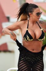 JODIE MARSH at a Beach in Narbados 0601