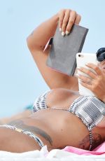 JODIE MARSH in Bikini at a Beach in Barbados 1001