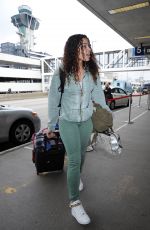 JORDIN SPARKS Arrives at Los Angeles International Airport