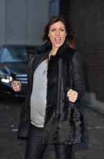 JULIA BRADBURY at ITV Studios in London