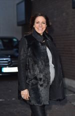 JULIA BRADBURY at ITV Studios in London