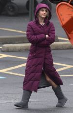 JULIANNE HOUGH on the Set of Dirty Grandpa in Atlanta