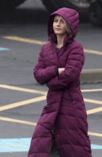 JULIANNE HOUGH on the Set of Dirty Grandpa in Atlanta