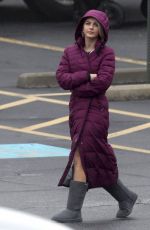 JULIANNE HOUGH on the Set of Dirty Grandpa in Atlanta