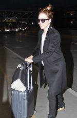 JULIANNE MOORE Arrives at Los Angeles International Airport 2601
