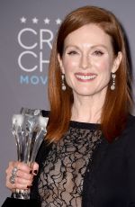 JULIANNE MOORE at 2015 Critics Choice Movie Awards in Los Angeles