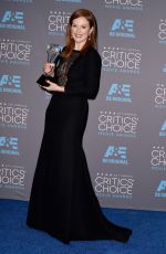 JULIANNE MOORE at 2015 Critics Choice Movie Awards in Los Angeles