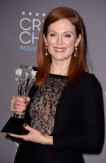 JULIANNE MOORE at 2015 Critics Choice Movie Awards in Los Angeles