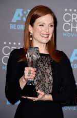 JULIANNE MOORE at 2015 Critics Choice Movie Awards in Los Angeles
