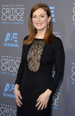 JULIANNE MOORE at 2015 Critics Choice Movie Awards in Los Angeles