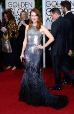 JULIANNE MOORE at 2015 Golden Globes Awards in Beverly Hills