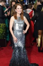 JULIANNE MOORE at 2015 Golden Globes Awards in Beverly Hills