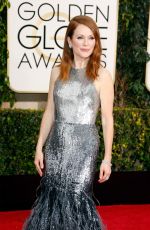 JULIANNE MOORE at 2015 Golden Globes Awards in Beverly Hills