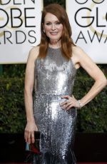 JULIANNE MOORE at 2015 Golden Globes Awards in Beverly Hills