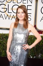 JULIANNE MOORE at 2015 Golden Globes Awards in Beverly Hills