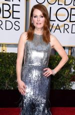 JULIANNE MOORE at 2015 Golden Globes Awards in Beverly Hills