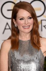 JULIANNE MOORE at 2015 Golden Globes Awards in Beverly Hills