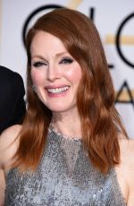 JULIANNE MOORE at 2015 Golden Globes Awards in Beverly Hills