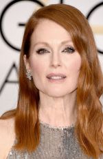 JULIANNE MOORE at 2015 Golden Globes Awards in Beverly Hills