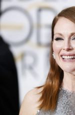 JULIANNE MOORE at 2015 Golden Globes Awards in Beverly Hills