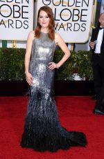 JULIANNE MOORE at 2015 Golden Globes Awards in Beverly Hills