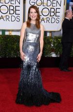 JULIANNE MOORE at 2015 Golden Globes Awards in Beverly Hills