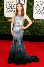 JULIANNE MOORE at 2015 Golden Globes Awards in Beverly Hills