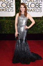 JULIANNE MOORE at 2015 Golden Globes Awards in Beverly Hills