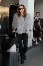 JULIANNE MOORE at Los Angeles International Airport 0901
