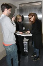 JULIANNE MOORE at Los Angeles international Airport 1601