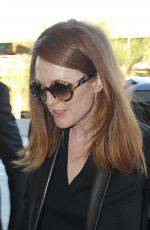 JULIANNE MOORE at Los Angeles international Airport 1601