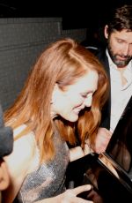 JULIANNE MOORE Leaves Chateau Marmont 1101