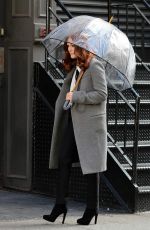 JULIANNE MOORE on the Set of L