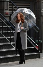 JULIANNE MOORE on the Set of L