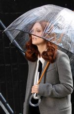 JULIANNE MOORE on the Set of L