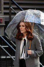 JULIANNE MOORE on the Set of L
