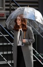 JULIANNE MOORE on the Set of L