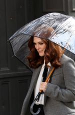 JULIANNE MOORE on the Set of L