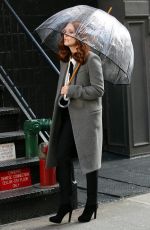 JULIANNE MOORE on the Set of L