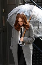 JULIANNE MOORE on the Set of L