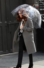 JULIANNE MOORE on the Set of L