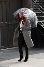 JULIANNE MOORE on the Set of L
