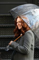 JULIANNE MOORE on the Set of L